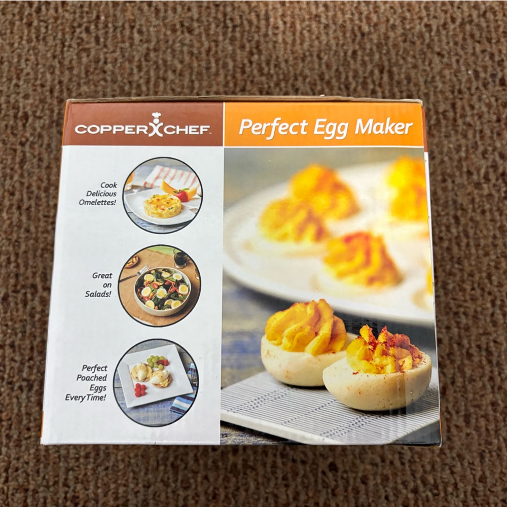 Copper Chef Perfect Egg TV Maker - Vibrant Orange